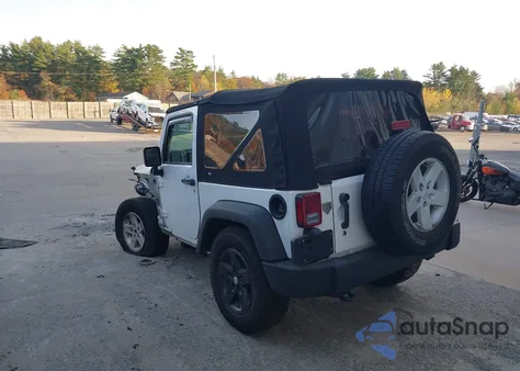 2018 Jeep Wrangler Jk Sport S 4X4 из США, поврежденный, VIN 1C4AJWAG5JL819280